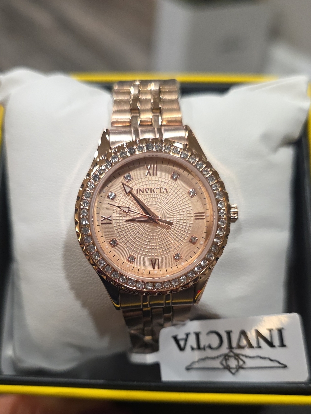 656.  Invicta Wildflower Clystra Women's Watch - 33mm, Rose Gold (69221)